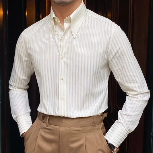 Striped Long-Sleeve Shirt